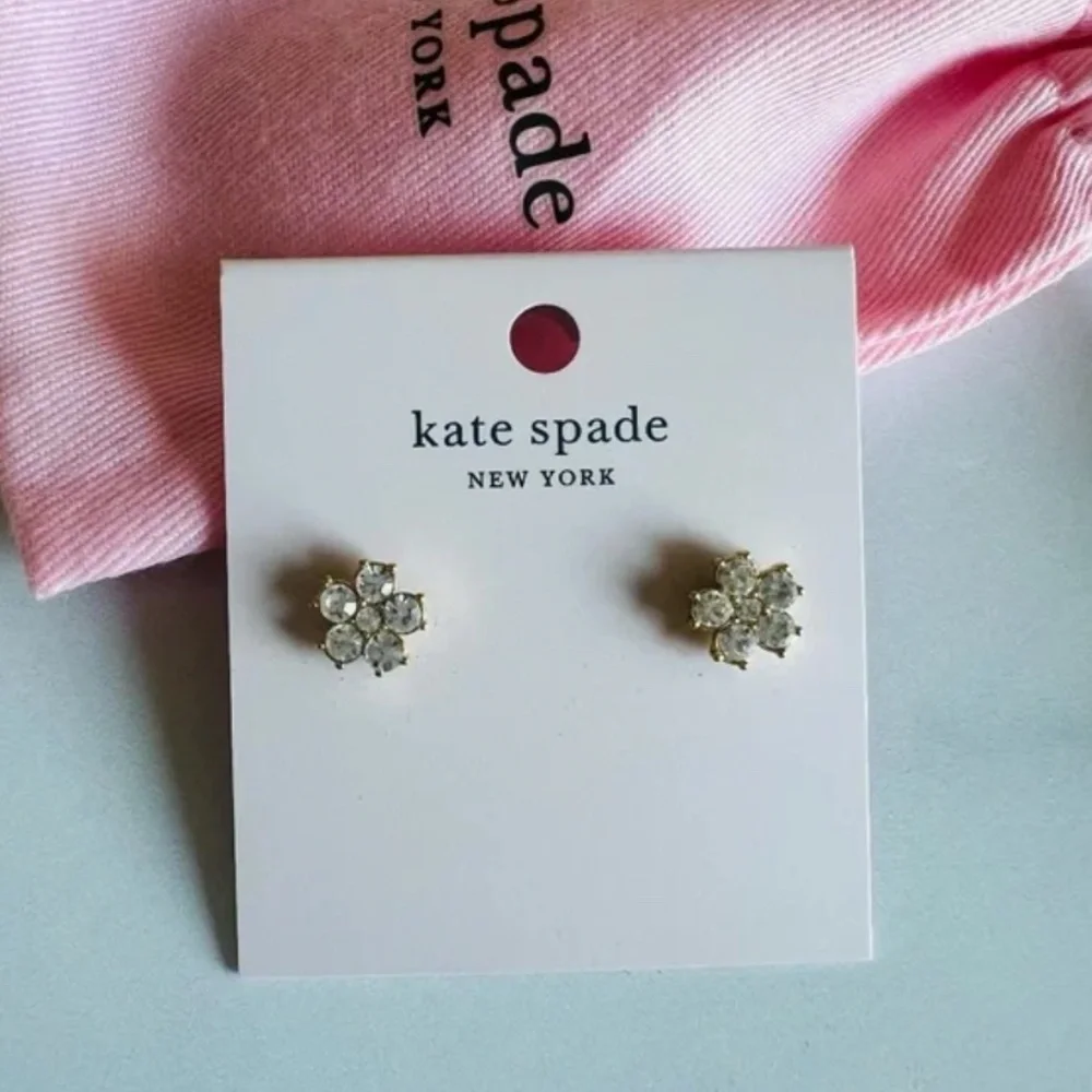 kate spade flower stud. - Picture 3 of 3